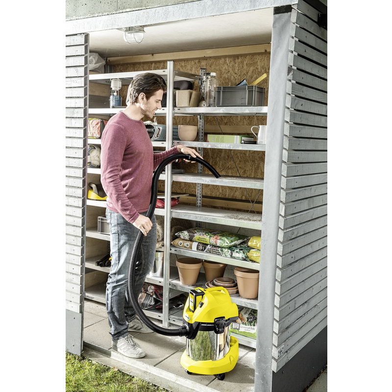 Пылесос Karcher WD3 Battery Premium (1.629-951.0) - фото 3 Пылесос Karcher WD3 Battery Premium (1.629-951.0) - фото 3