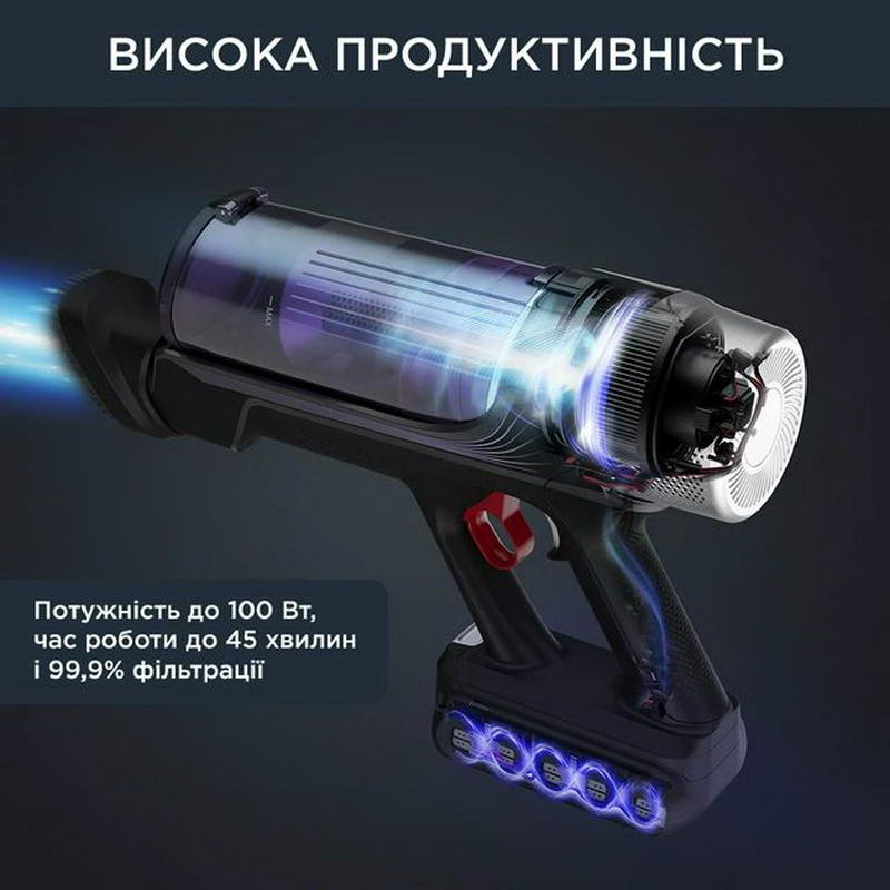 Пилосос Rowenta X-Force 9.6 Allergy RH2037WO - фото 3 Пилосос Rowenta X-Force 9.6 Allergy RH2037WO - фото 3
