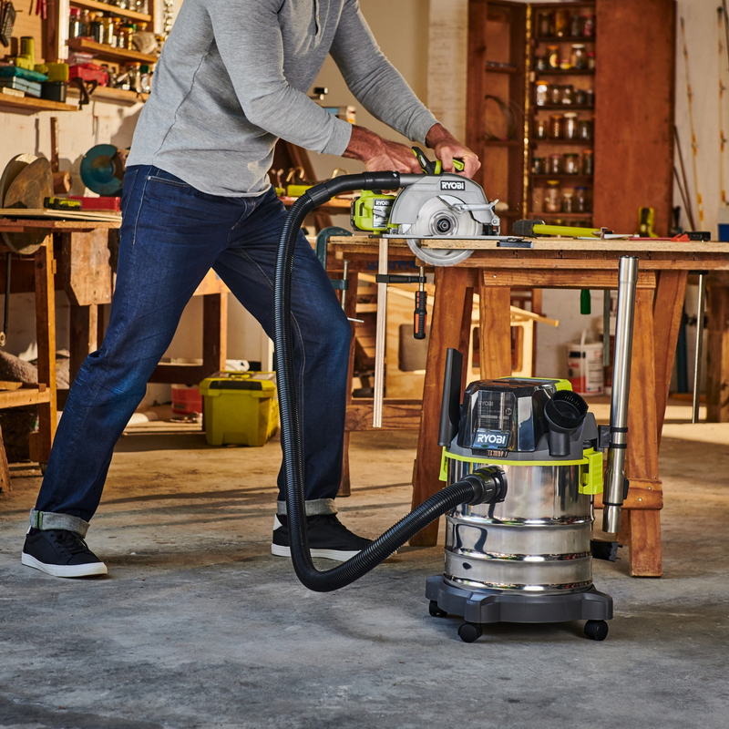 Пылесос Ryobi ONE+ R18WDV-0 (без АКБ и ЗУ) Europe - фото 3 Пылесос Ryobi ONE+ R18WDV-0 (без АКБ и ЗУ) Europe - фото 3