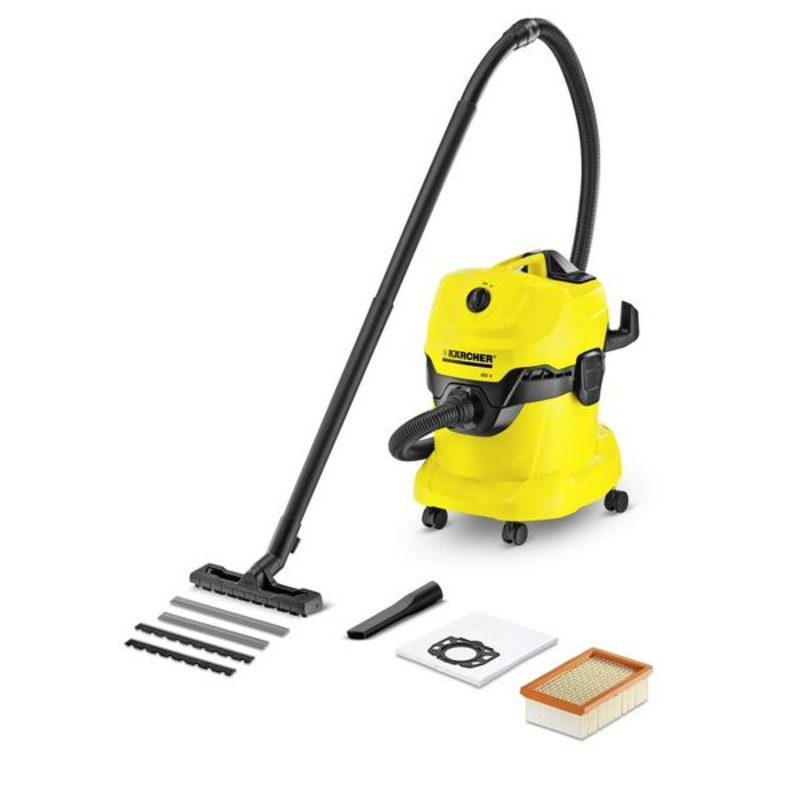 Профессиональный пылесос Karcher WD 4 (1.348-111.0) Europe