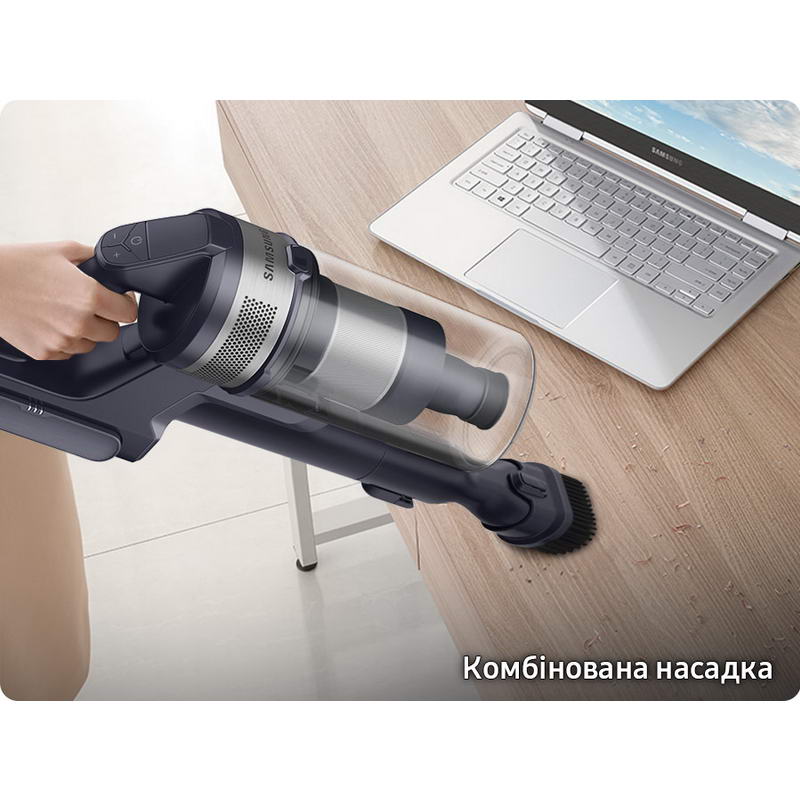 Вертикальний + ручний пилосос (2в1) Samsung Jet 65 Pet Cordless Stick Vacuum VS15A60AGR5 Europe - фото 3