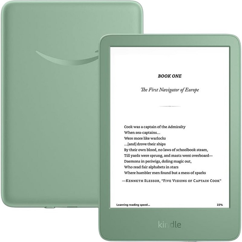 Електронна книга Amazon Kindle 11th Gen. 2024 16Gb Matcha (AK11G16GB)