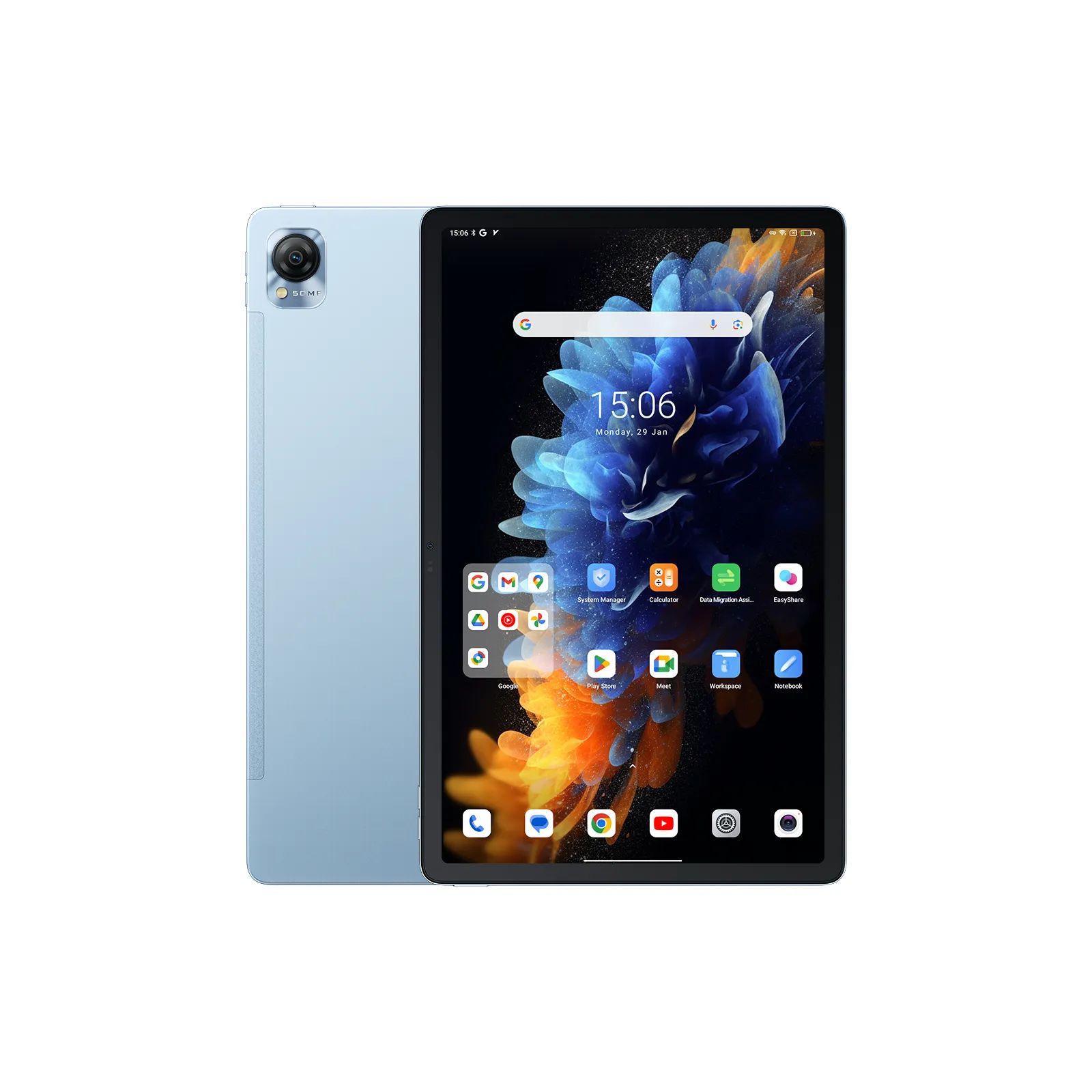 Планшет Blackview MEGA 1 8GB/256GB Frost Blue (6931548317159) (UA)