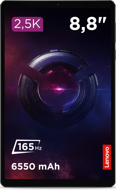 Планшет Lenovo Legion Tab (3rd Gen) TB321FU 16/512GB Eclipse Black + Case&Film (ZAEF0081UA) (UA)
