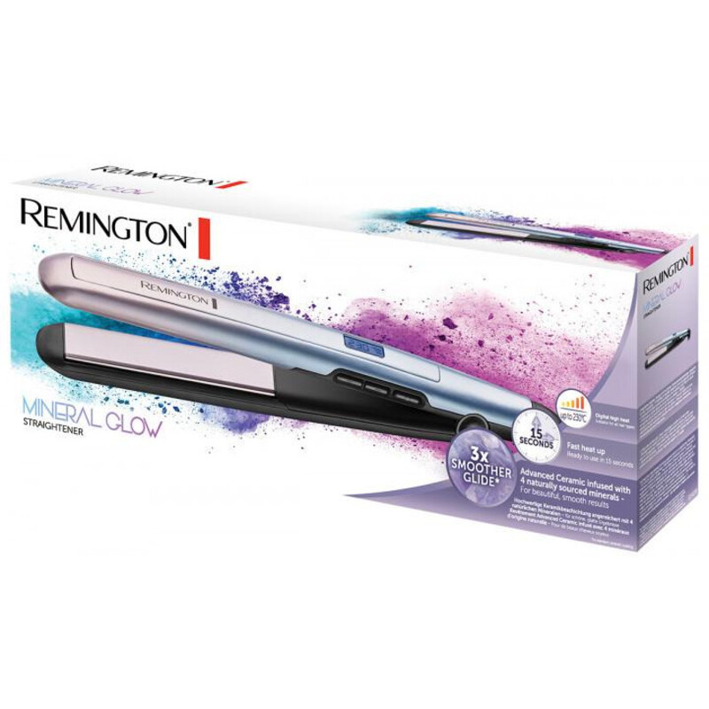 Выпрямитель для волос REMINGTON S5408 MINERAL GLOW - фото 2 Выпрямитель для волос REMINGTON S5408 MINERAL GLOW - фото 2