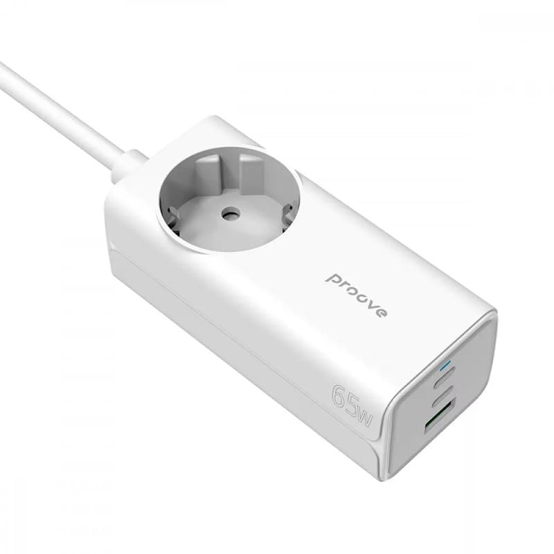 Сетевой фильтр Proove Power Strip PD-02 65W (2 Type-C + 1USB) (PSP165210001)