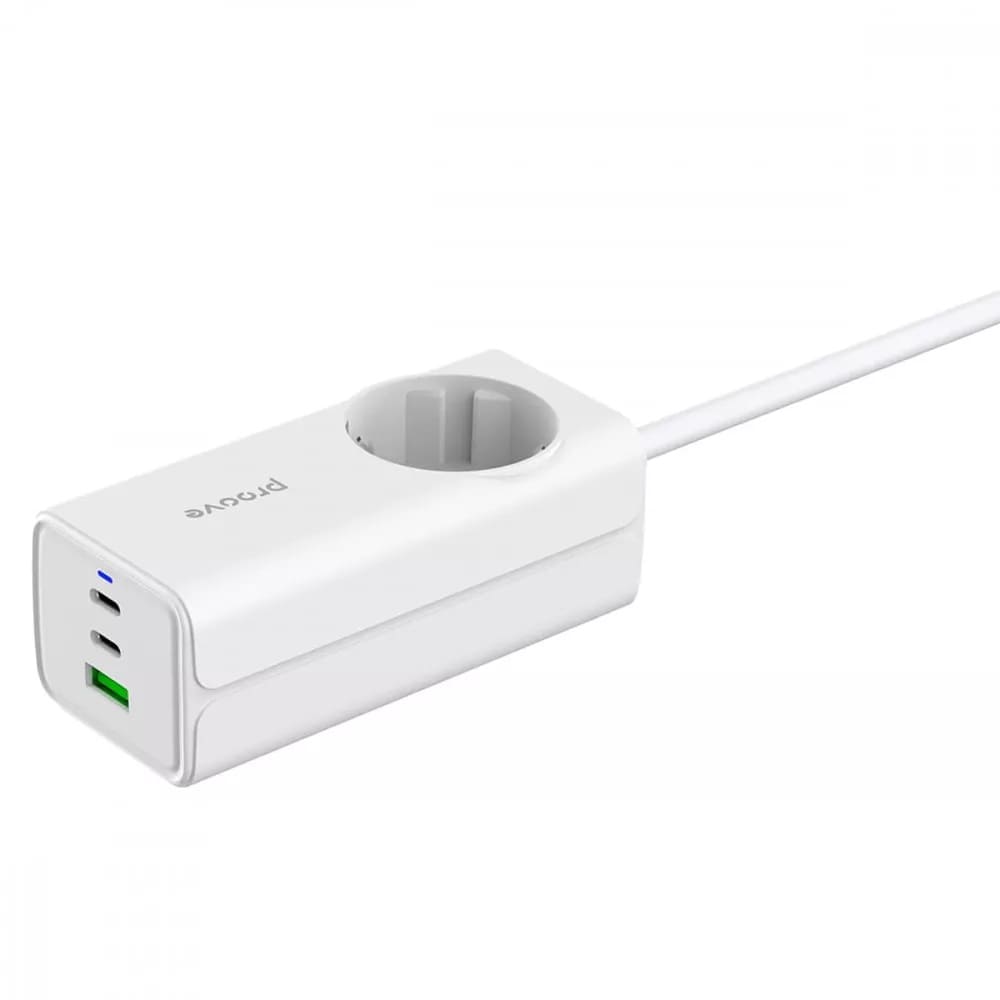 Сетевой фильтр Proove Power Strip PD-02 65W (2 Type-C + 1USB) (PSP165210001) - фото 1