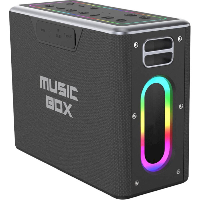Портативна колонка HiFuture MusicBox Black (musicbox.black)