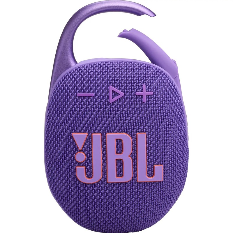 Портативная колонка JBL Clip 5 Purple (JBLCLIP5PUR) (6980787)
