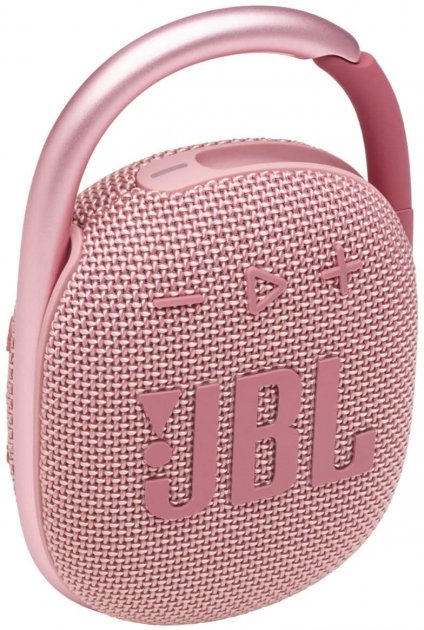 Портативна колонка JBL Clip 4 Pink (JBLCLIP4PINK)