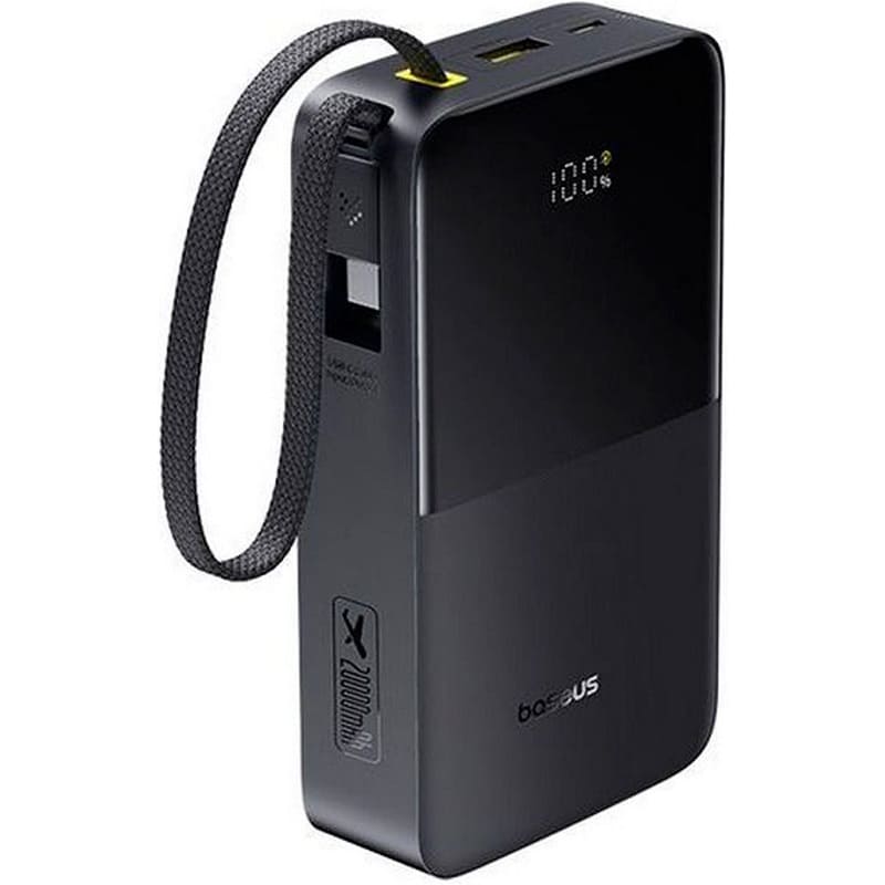 Внешний аккумулятор (павербанк) Baseus EnerFill Bipow2 Pro 22.5W 20000mAh (black) (E0027701)