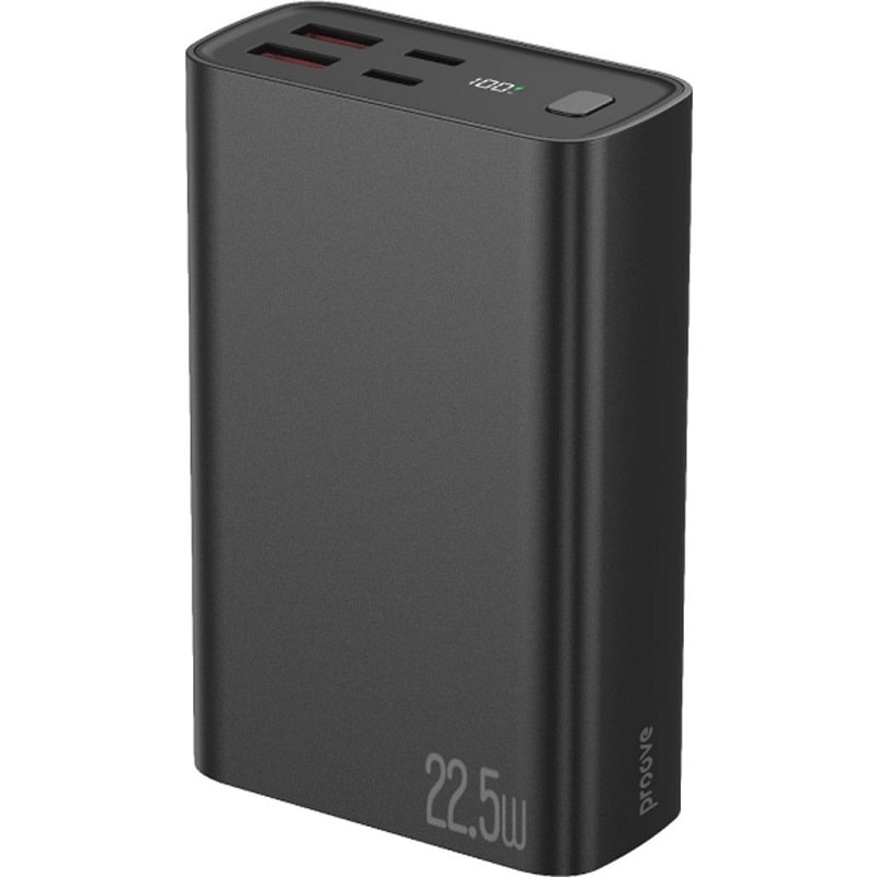 Портативная батарея Proove Hyper Flux Plus 22.5W 20000mAh (black) (PBF222120001)