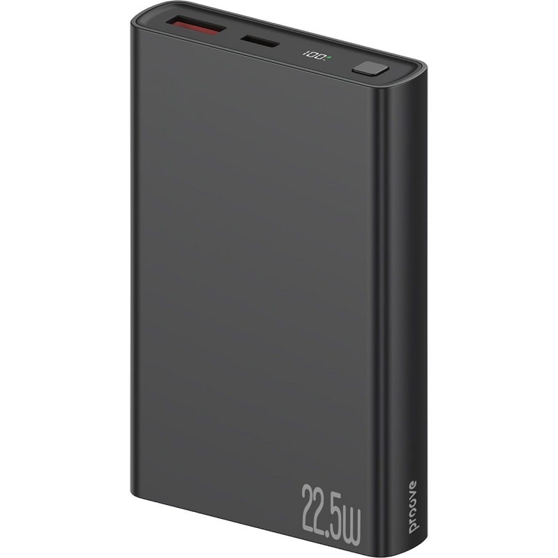 Зовнішній акумулятор (павербанк) Proove Hyper Flux Plus 22.5W 10000mAh (black) (PBF122120001)