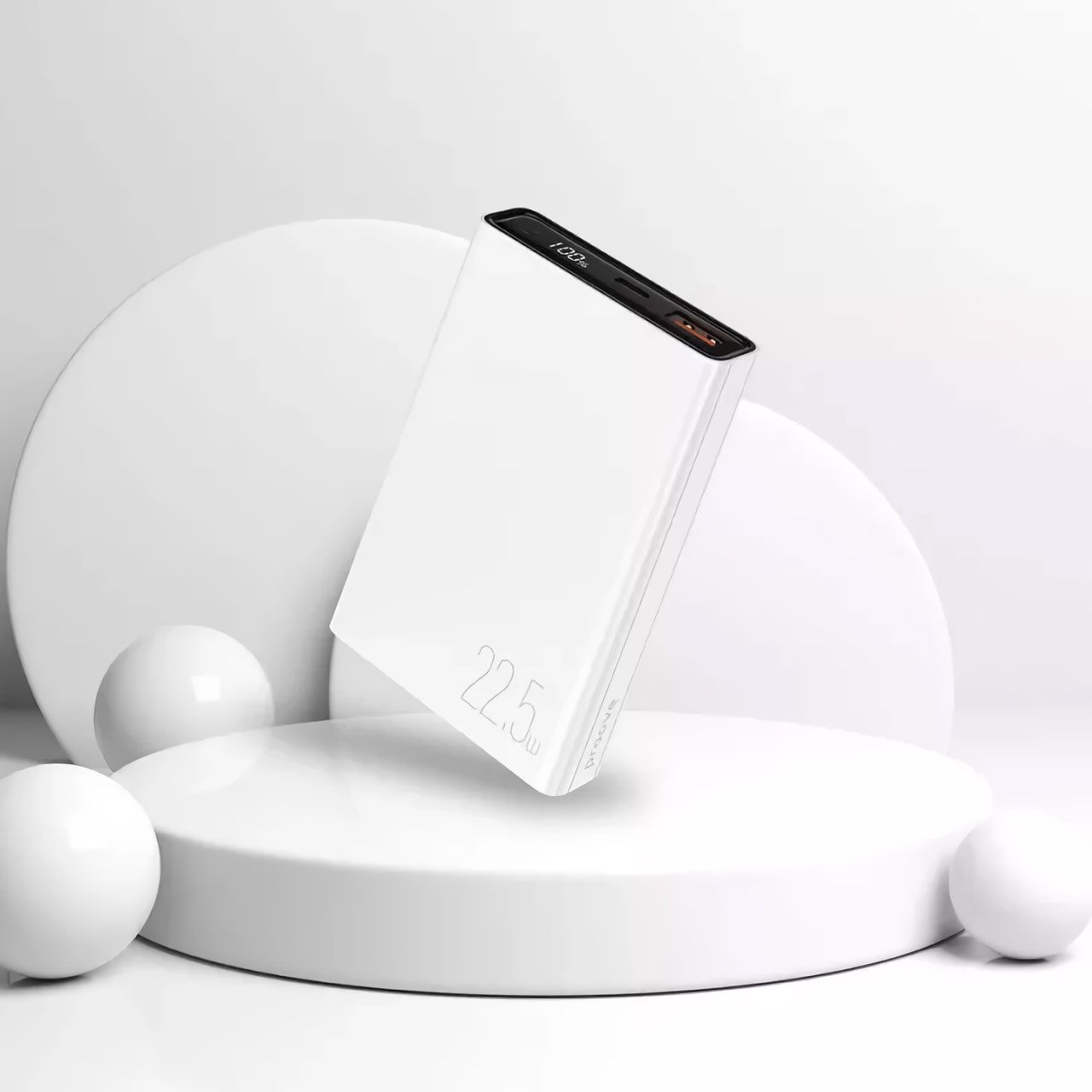 Внешний аккумулятор (павербанк) Proove Hyper Flux Plus 22.5W 10000mAh (white) (PBF122120002) - фото 1