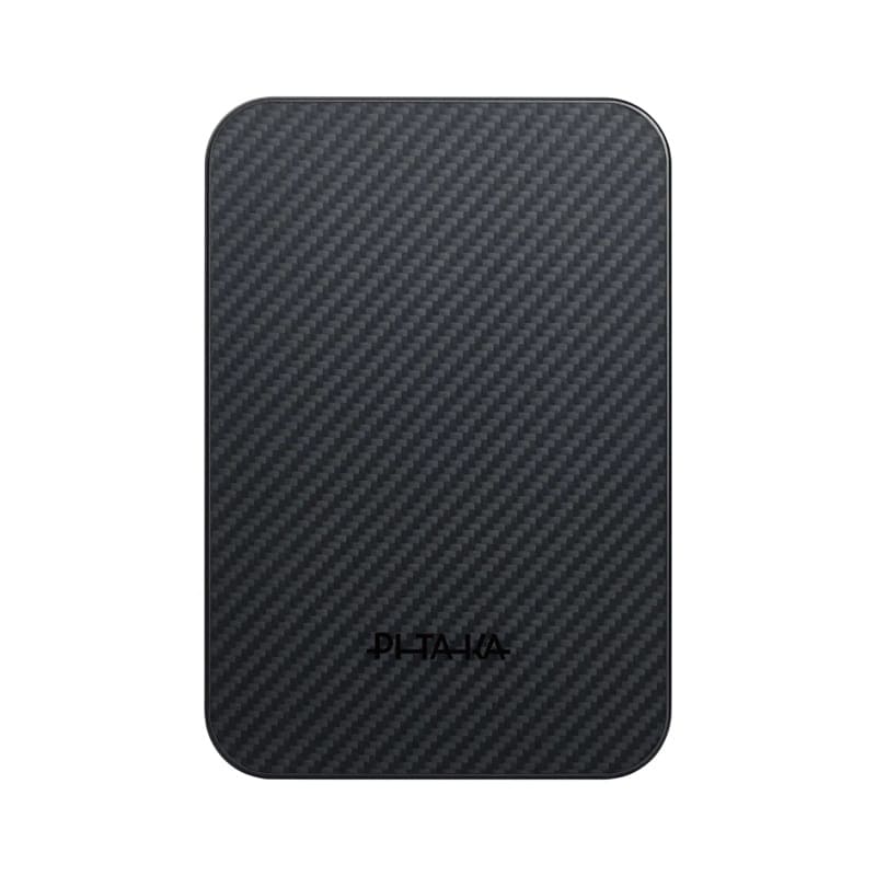 Зовнішній акумулятор (павербанк) Pitaka Aramid Fiber Magnetic Power Bank Qi2 10 000mAh Twill Black/Grey (PBQ2501)