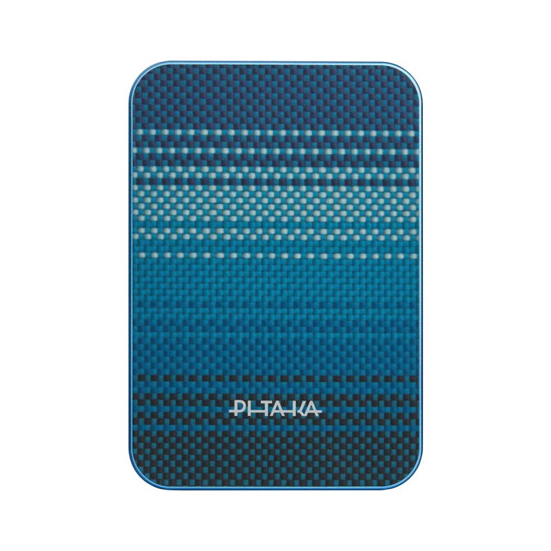Зовнішній акумулятор (павербанк) Pitaka Aramid Fiber Magnetic Power Bank Qi2 10 000mAh Moonrise (PBQ2503)