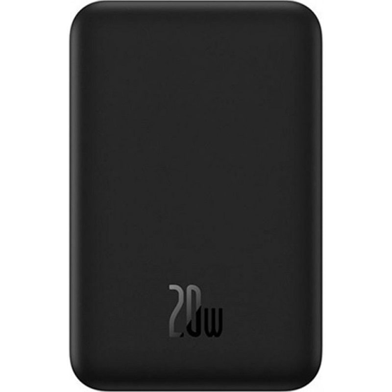 Зовнішній акумулятор (павербанк) Baseus Magnetic Mini Wireless Fast Charge Power Bank 20000mAh 20W Black (PPCX150001)