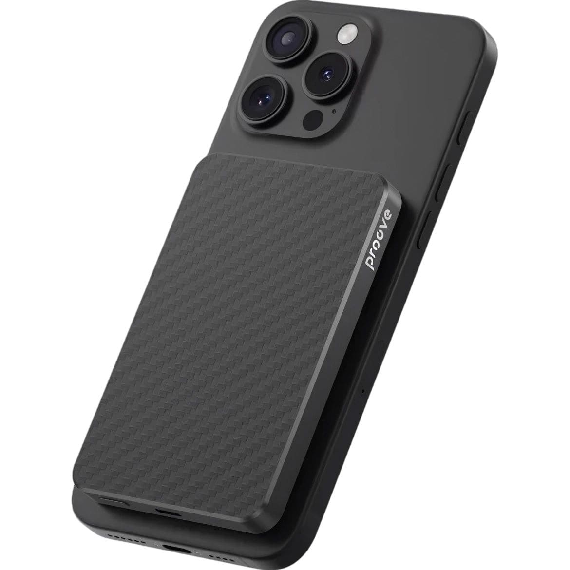 Внешний аккумулятор (павербанк) Proove Carbon Slim 20W 5000mAh (black) (PBCS20010001) - фото 2 Внешний аккумулятор (павербанк) Proove Carbon Slim 20W 5000mAh (black) (PBCS20010001) - фото 2
