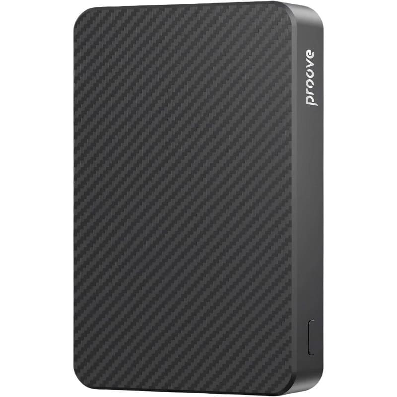 Внешний аккумулятор (павербанк) Proove Carbon Slim 22.5W 10000mAh (black) (PBCS22110001)