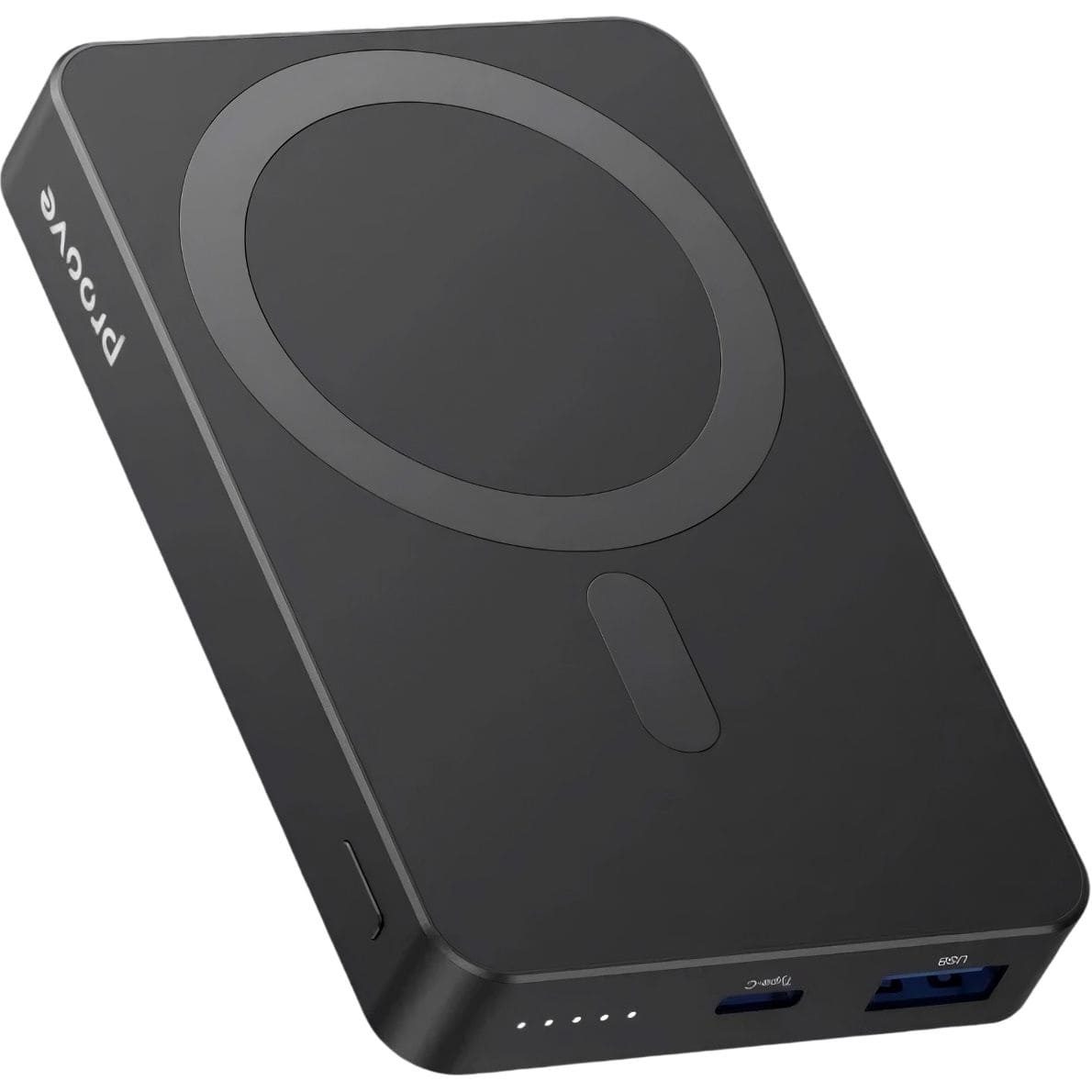 Внешний аккумулятор (павербанк) Proove Carbon Slim 22.5W 10000mAh (black) (PBCS22110001) - фото 1