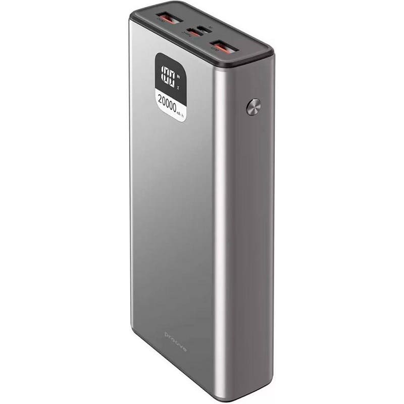 Внешний аккумулятор (павербанк) Proove Guardian 22.5W 20000mAh (metal gray) (PBG222210004)