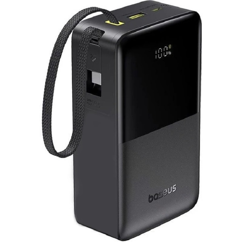 Зовнішній акумулятор (павербанк) Baseus EnerFill Bipow 2 Pro 22.5W 30000mAh (black) (E0028100)