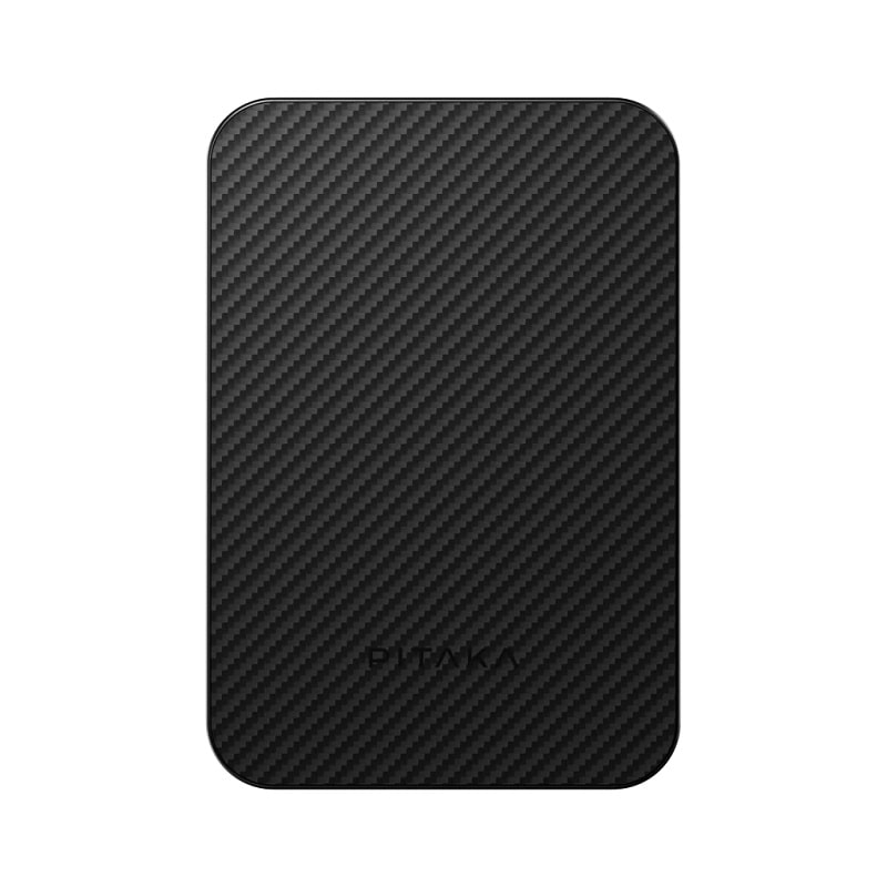Магнітний павербанк Pitaka Aramid Fiber Magnetic Power Bank Qi2 5 000mAh Twill Black/Grey (PBQ2401)