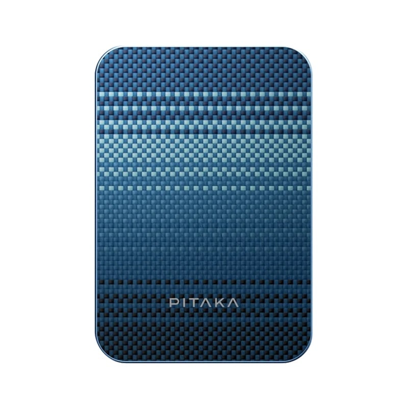 Магнітний павербанк Pitaka Aramid Fiber Magnetic Power Bank Qi2 5 000mAh Moonrise (PBQ2403)