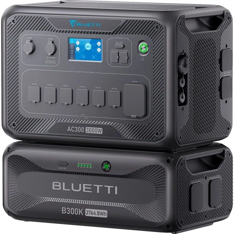 Комплект зарядной станции BLUETTI AC300+B300K - фото 2