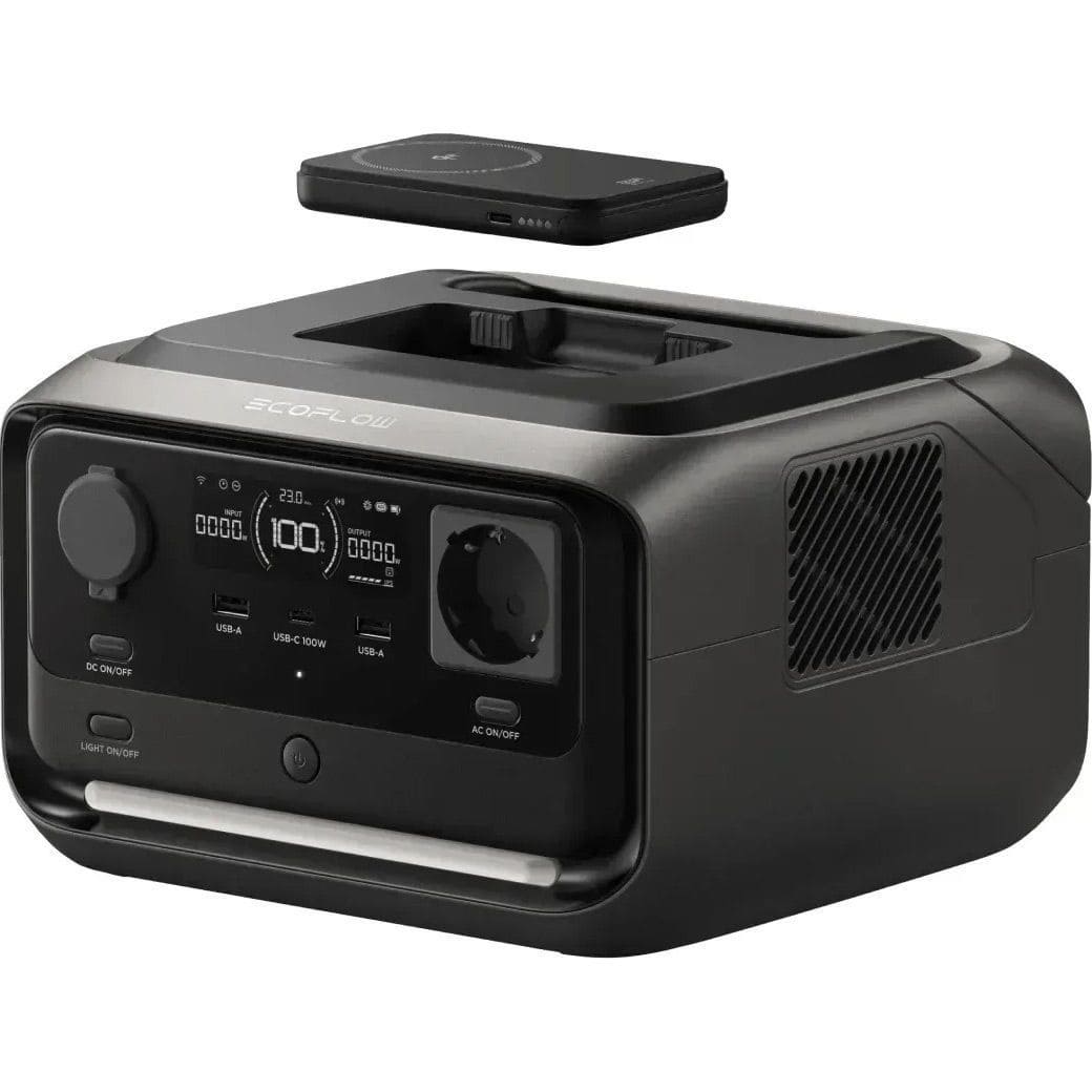 Зарядная станция EcoFlow RIVER 3 Plus Wireless - фото 1 Зарядная станция EcoFlow RIVER 3 Plus Wireless - фото 1