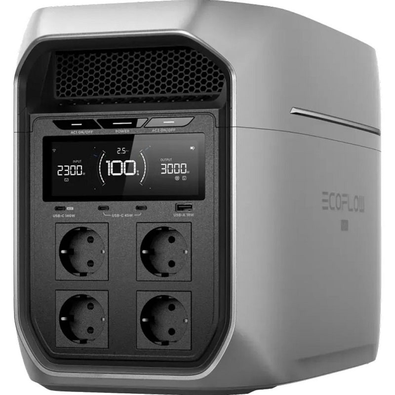 Зарядная станция EcoFlow DELTA 3 Max Plus (EF-DL3-MP, EFD3MP-EU-CBOX)