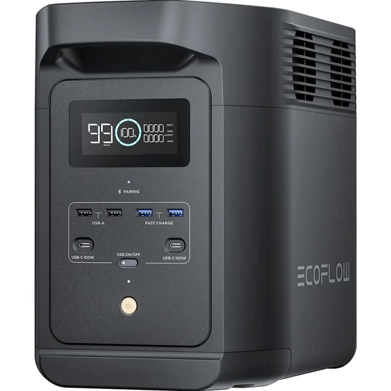 Зарядная станция EcoFlow DELTA 2 Black (E980) International version (EFE980-IN)