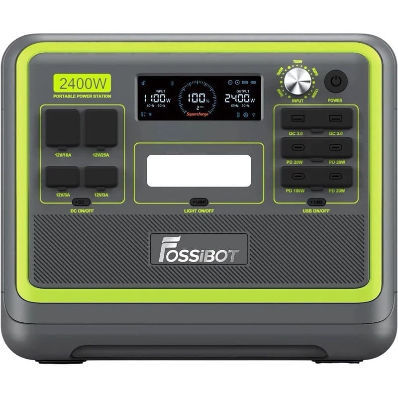 Зарядная станция Fossibot F2400 Green
