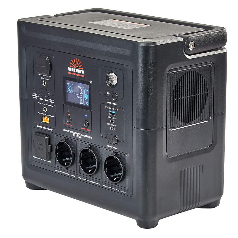 Портативная зарядная станция Vitals Professional PS 1000qc - фото 2 Портативная зарядная станция Vitals Professional PS 1000qc - фото 2