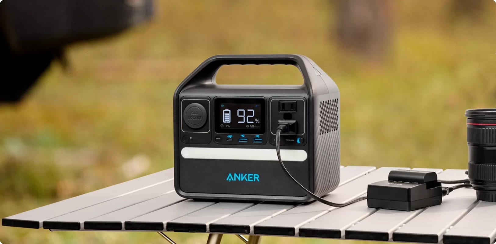 Зарядная станция Anker 521 PowerHouse - 256Wh 200W - фото 1 Зарядная станция Anker 521 PowerHouse - 256Wh 200W - фото 1