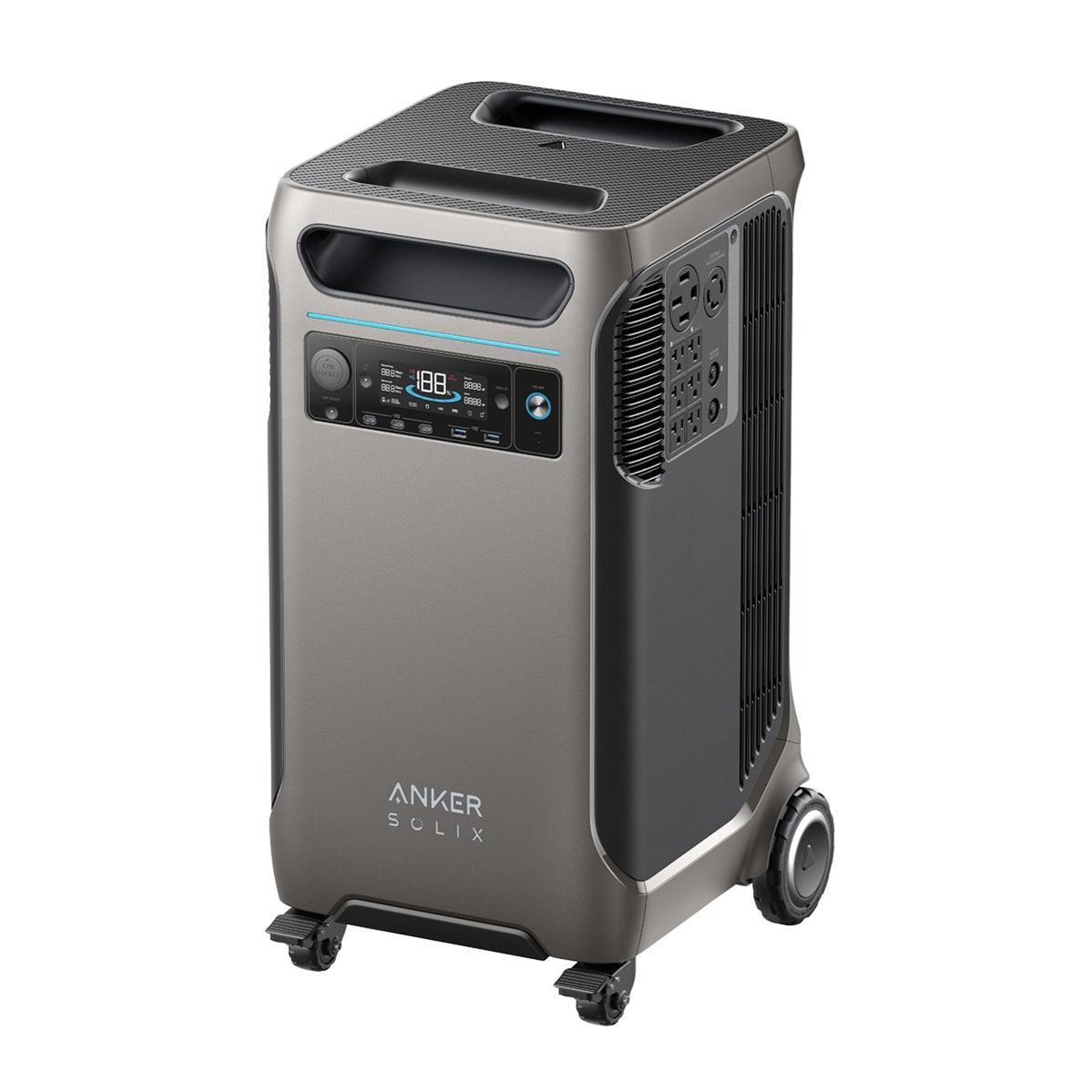 Зарядная станция Anker Solix F3800 / 6000 Вт / 3840 Вт⋅ч / LiFePO4 (A1790311) - фото 1 Зарядная станция Anker Solix F3800 / 6000 Вт / 3840 Вт⋅ч / LiFePO4 (A1790311) - фото 1