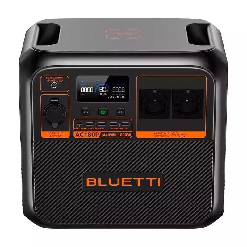 Зарядна станція BLUETTI AC180P - фото 2 Зарядна станція BLUETTI AC180P - фото 2