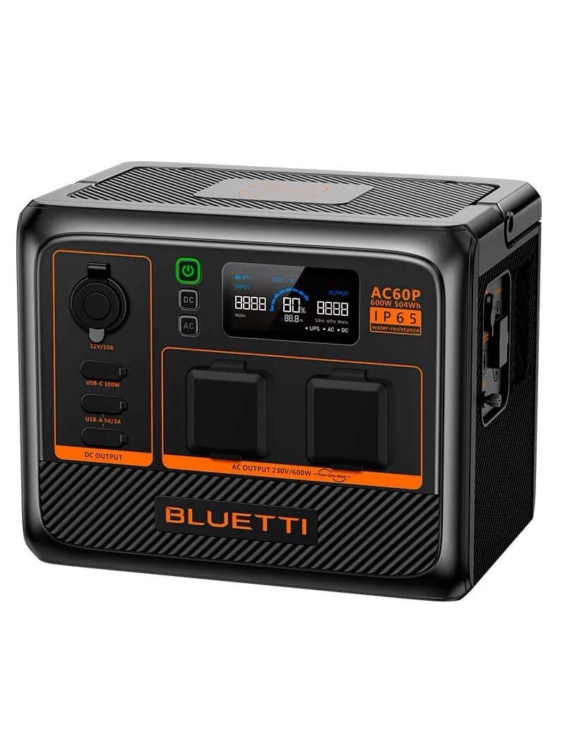 Зарядная станция BLUETTI AC60P 504Wh 600W - фото 2