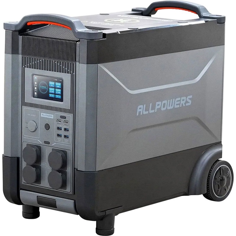 Зарядна станція Allpowers R4000 3600Wh 4000W Portable Power Station LiFePO4 (AP-SS-011-BLA-EU)