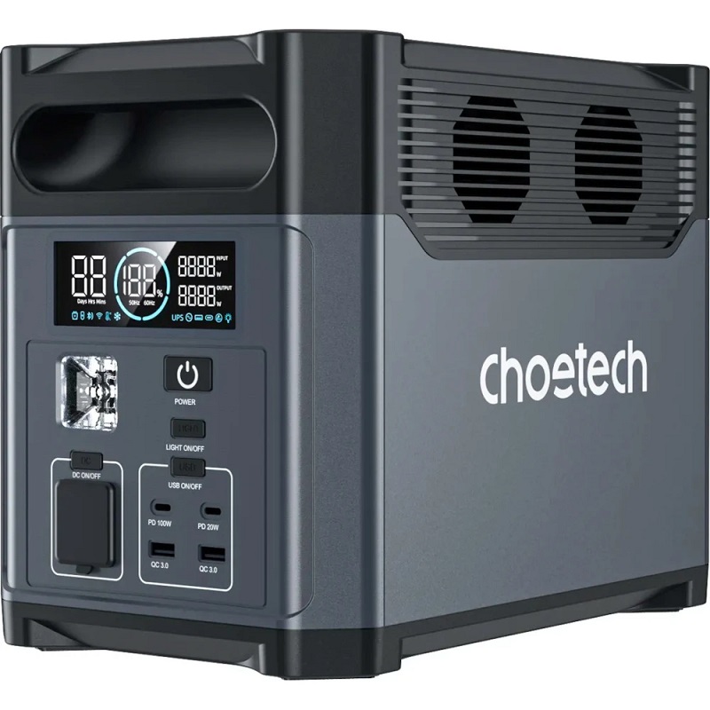 Зарядная станция Choetech BS061-BQB 1200W 1024Wh (BS061-BQB)