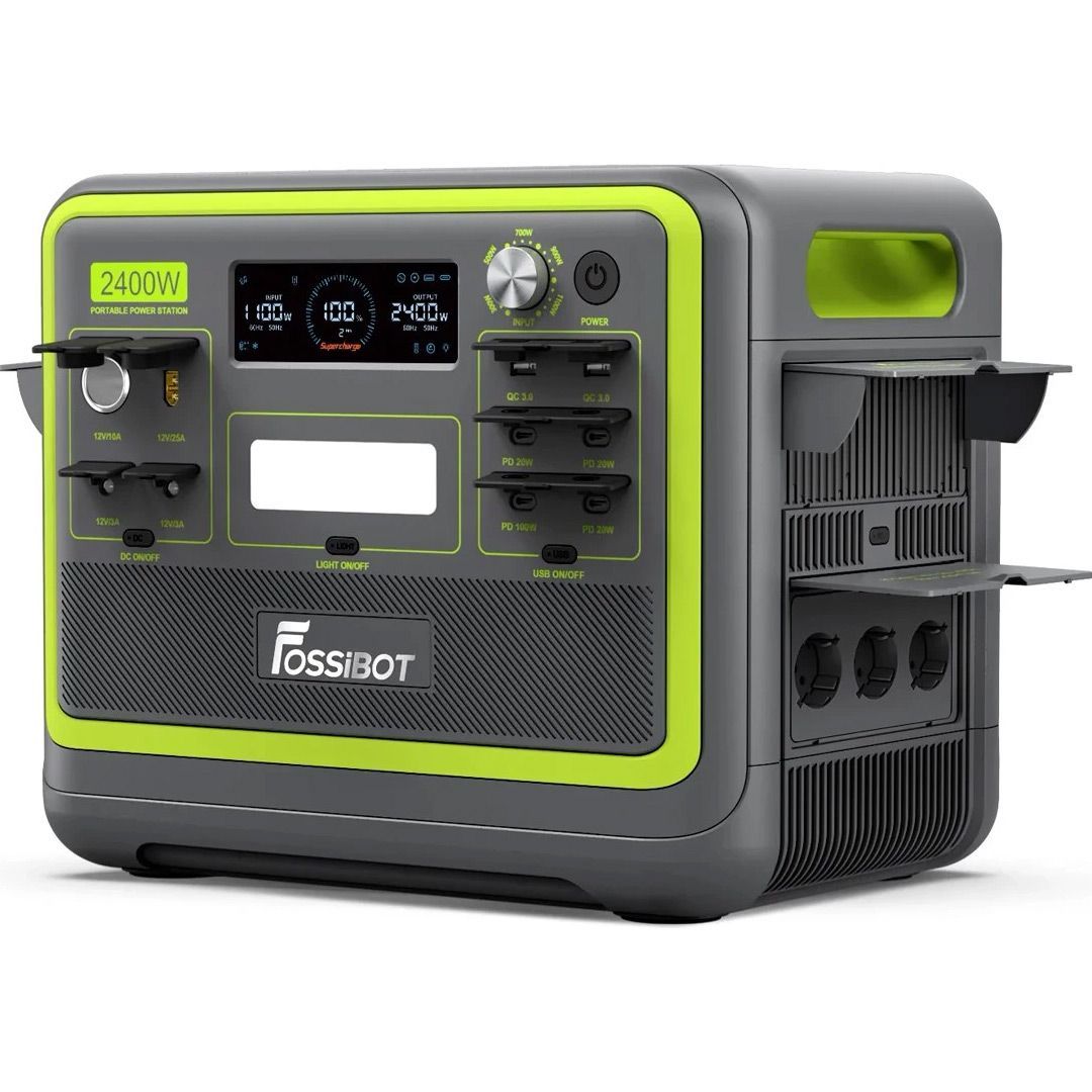 Зарядная станция Fossibot F2400 Green Europe - фото 3 Зарядная станция Fossibot F2400 Green Europe - фото 3
