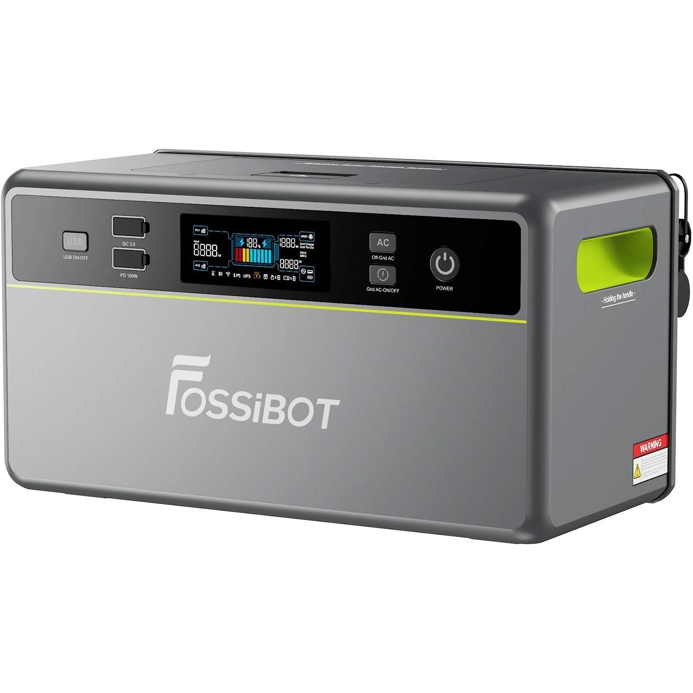Комплект зарядной станции Fossibot FBP1200 + 1xExpansion Battery - фото 1 Комплект зарядной станции Fossibot FBP1200 + 1xExpansion Battery - фото 1