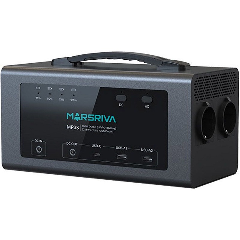 Зарядная станция Marsriva MP3S 300W 313.6Wh LiFePO4 (MP3SV2_MARSRIVA)
