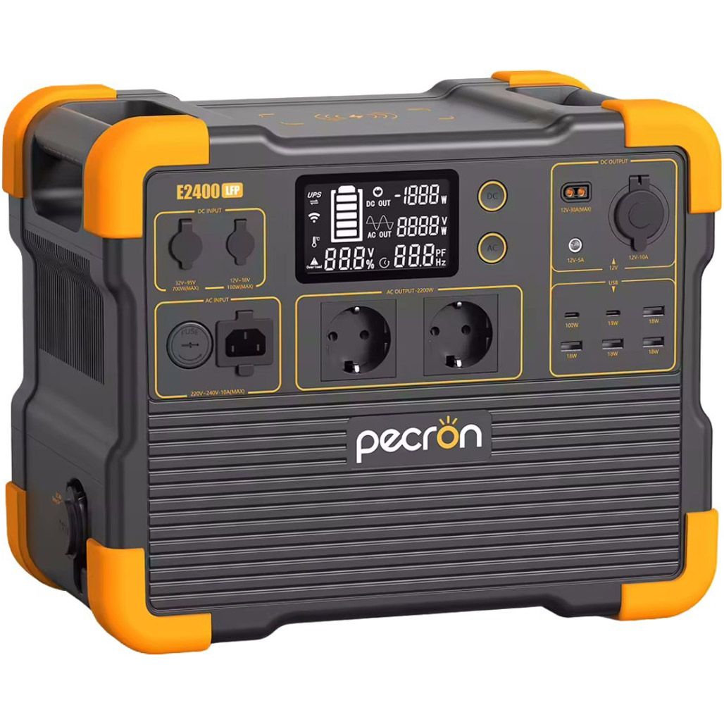 Зарядная станция Pecron 2400W 2048Wh (E2400LFP) - фото 1 Зарядная станция Pecron 2400W 2048Wh (E2400LFP) - фото 1