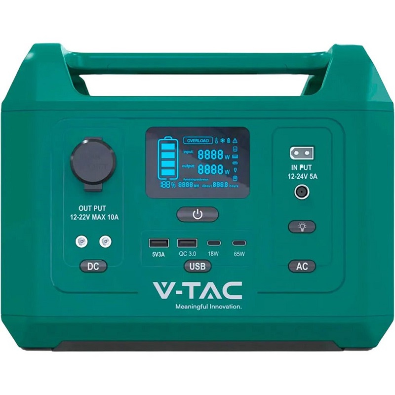Зарядная станция V-TAC 300W 288Wh (VT-303N)