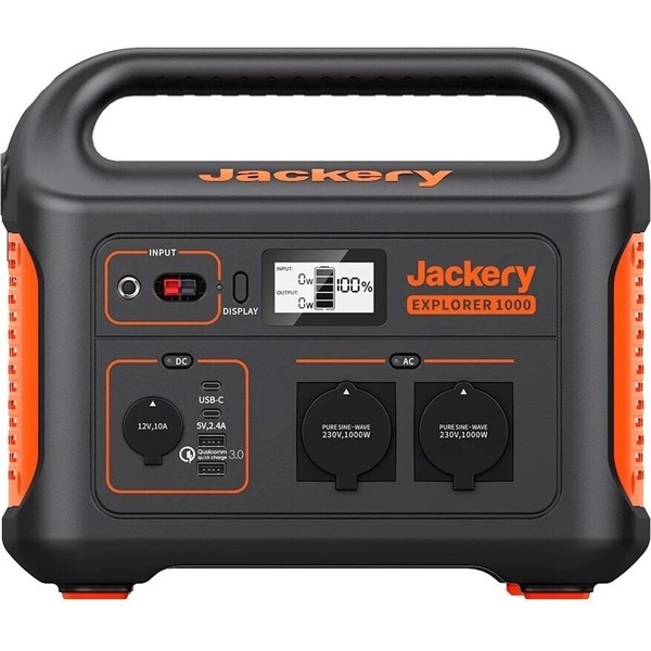 Зарядная станция Jackery Explorer 1000EU (PB930982) Black Orange Europe