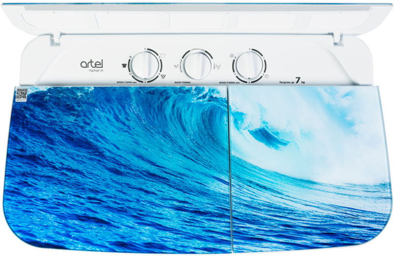 Пральна машина напівавтомат Artel TG-70FP Water 01 - фото 1 Пральна машина напівавтомат Artel TG-70FP Water 01 - фото 1