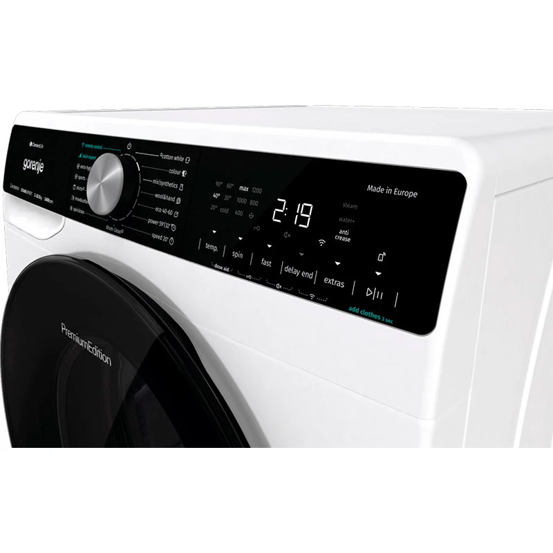 Стиральная машина автоматическая Gorenje WNS1X4ARTWIFI Europe - фото 3 Стиральная машина автоматическая Gorenje WNS1X4ARTWIFI Europe - фото 3