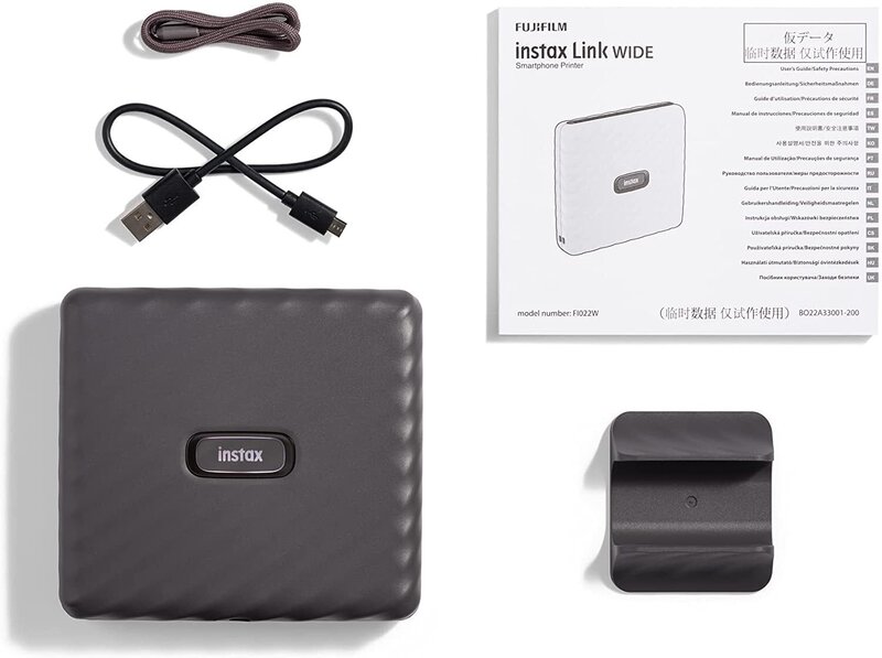 Принтер Fujifilm Instax Link Wide M Gray (16719586) - фото 2
