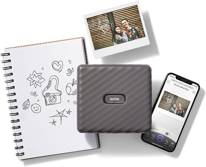 Принтер Fujifilm Instax Link Wide M Gray (16719586) - фото 3